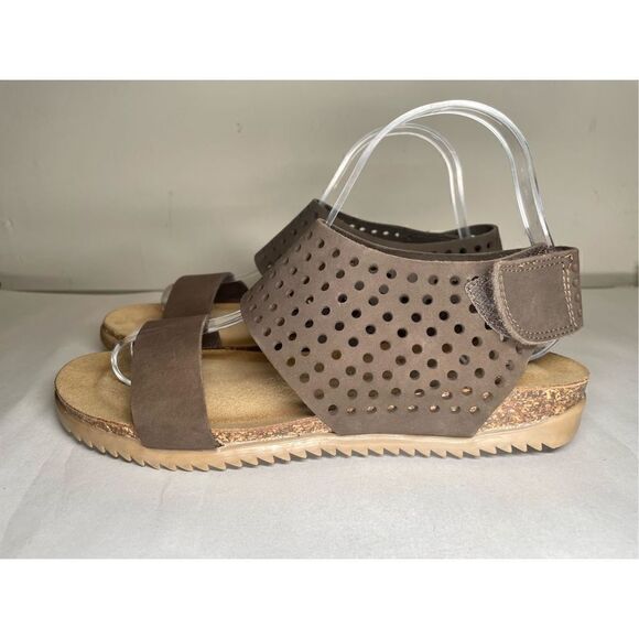 BioNatura Cameo Leather Sandal in Dark Brown size 40 or US 9. - Picture 2 of 14